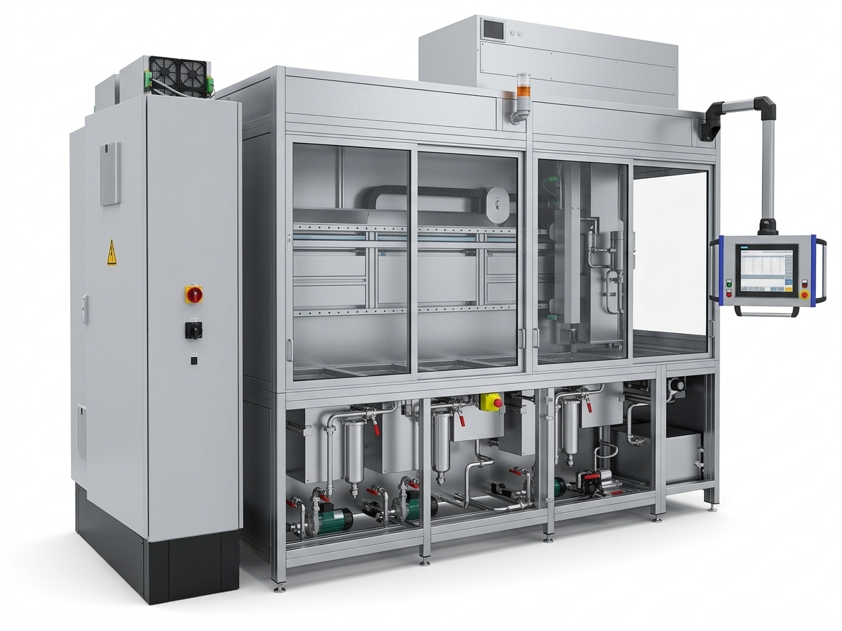 Automatische Ultraschallreinigungsanlage
