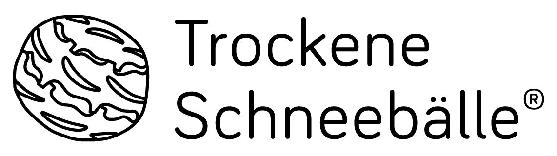 Trockene Schneebälle